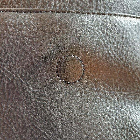 🇨🇦 Matt & Nat Black Vegan Leather Handbag/Clutch/Hobo – EUC - Picture 6 of 12